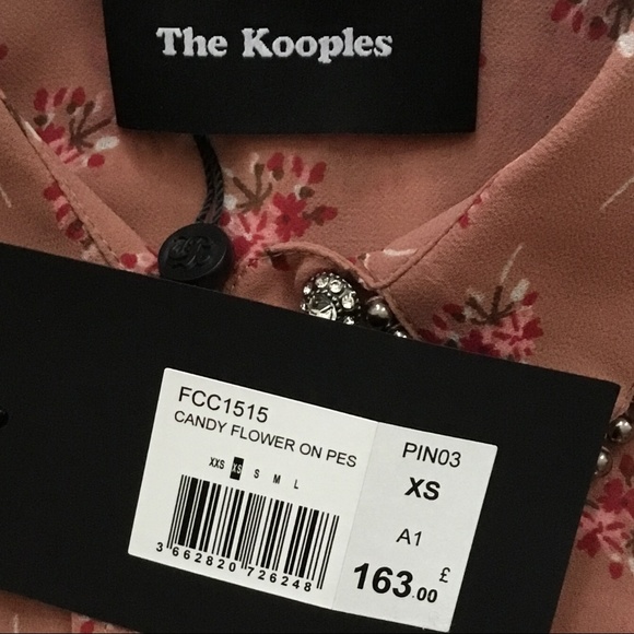 NWT | The Kooples Candy Flower blouse - Picture 6 of 6